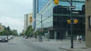 Downtown London Ontario Going West on Dundas [upl. by Ahcim]