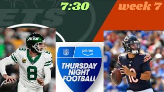 Madden 25 franchise mode Yr3 Ep55 Week 7 Vs Jets💚 Prime Time 42 🔥🐻 Road To 500 Subs🔥🚨🙌🏽 [upl. by Gussie]