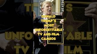 Donald Trumps Most Unforgettable TV and Film Cameos trump donaldtrump acting tv film usa [upl. by Odilo750]