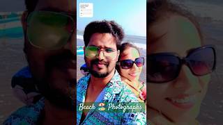 Couple photography selfie 🏖️ selfie 🤳Couple Beach Photography Ideas touristdestinationshortsvideo [upl. by Eedyah]