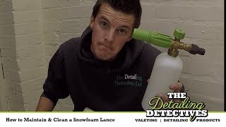 How to Maintain amp clean a Snowfoam Lance [upl. by Sualk]