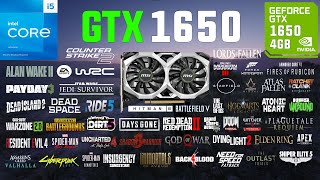 GTX 1650 Test in 60 Games in 2023 [upl. by Anyahs]