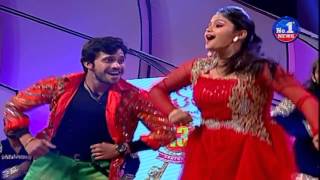 Santhosham Awards 2015  Actor Vishwa Dance Performance with Allu Arjun Song  No1 News [upl. by Aarika]