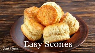 Easy Eggless Scones Recipe [upl. by Akkire487]