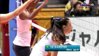 Semifinal 1 SET Parte 1 Mundial feminino de vôlei 2010 Brasil vs Japão [upl. by Yrogiarc214]