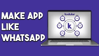 How To Make App Like Whatsapp In Kodular [upl. by Flory]