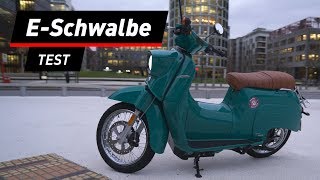 ESchwalbe im Test Das DDRKultmoped ist zurück [upl. by Oinegue]