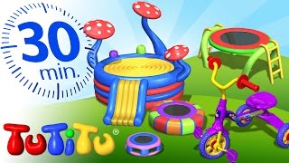 TuTiTu Compilation  Best EnergyBurning Toys for Toddlers  Push Scooter Rideon Toy and More [upl. by Sanbo]