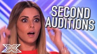 ACTS Return for SECOND Auditions on The X Factor UK  X Factor Global [upl. by Vilma]