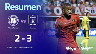 Alianza Petrolera vs América resumen y goles  Liga BetPlay Dimayor 20232  Fecha 9 [upl. by Nameerf72]