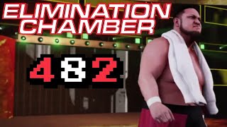 WWE2k Endless Universe 482 ELIMINATION CHAMBER Match von ROH DeutschLets Play [upl. by Antone]