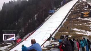 Skocznia w Bischofshofen przed treningami  SkiJumpingpl [upl. by Aznarepse]