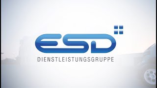 ESD Dienstleistungsgruppe SicherheitsdienstPersonalserviceGebäudediensteBahnservice [upl. by Arnelle]