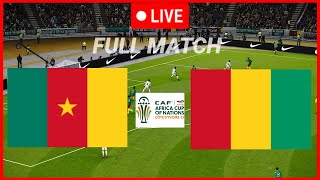 🔴LIVE Cameron vs Guinea  Africa Cup of Nations 2024 Full Match Today Highlight amp Goals [upl. by Mowbray]