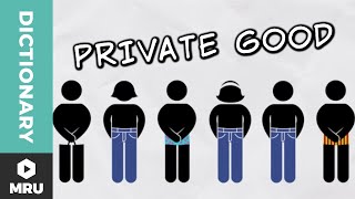 What Is a Private Good [upl. by Elata]