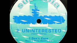 2 Uninterested Tekno Mafia  I Dont Care Monday Mix [upl. by Annaeirb]