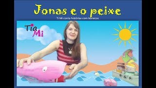 Contação de história Jonas e o Peixe [upl. by Bushweller]