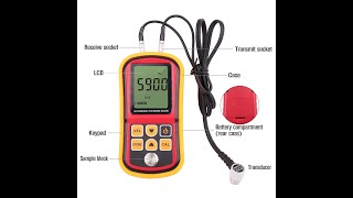 How to use Ultrasonic Thickness gauge [upl. by Goldy]