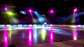 Aljona Savchenko amp Bruno Massot All that Skate 2014 You dont bring me flowers [upl. by Wadleigh]