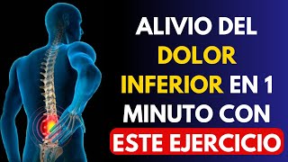 Ejercicios para aliviar el DOLOR lumbar  Salude y Bienestar [upl. by Adnorrahs97]