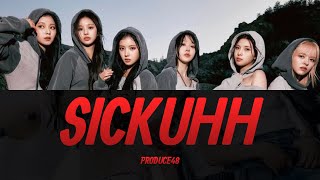 NMIXX엔믹스 “SICKUHH Feat Kid Milli” Lyrics Video  KPOPWorld Music [upl. by Petrick]