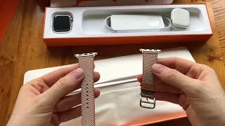 Apple Watch Series 9 Hermès unboxing 22 September 2023 [upl. by Inavihs]