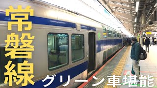 常磐線のグリーン車に乗ったら快適すぎた（列車旅5） [upl. by Fredenburg]