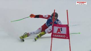 AUDI FIS Ski World Cup  Mens giant slalom  Bansko BUL Feb 10 2024 2nd run [upl. by Ailahk]