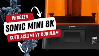 Phrozen Sonic Mini 8K Kutu Açılımı amp Kurulum [upl. by Nauqed]