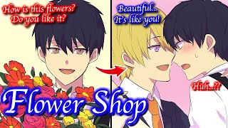 【BL Anime】A man who works at a flower shop tells his feelings to his love through a bouquet [upl. by Sergias]