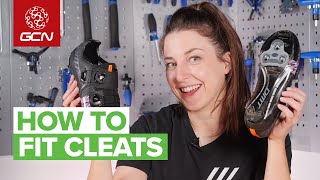 How To Fit New Cleats To Your Cycling Shoes [upl. by Loredana]