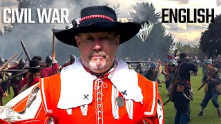 1642 English Civil War 17th Century Reenactment with English Civil War Society Reenactors Video [upl. by Yerak]