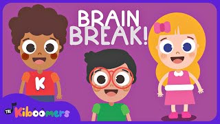 Brain Break Shake Dance  The Kiboomers Action Songs for Kids  Freeze Song [upl. by Newlin]