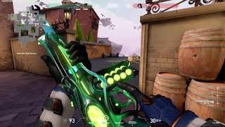 Valorant NEW Spline Phantom GUN REVIEW [upl. by Nylemaj]