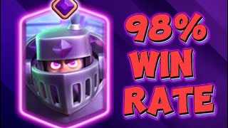 Reaching to 8000 trophies with Evo Mega Knight amp Goblin Stein deckClash Royale [upl. by Nnybor268]