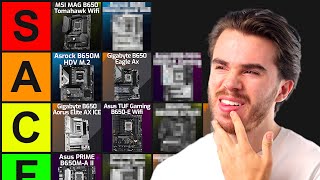 The ULTIMATE AMD B650 Motherboard Tier List for 2024 [upl. by Sakram]