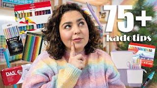 75 KADOTIPS voor creatievelingen [upl. by Ancelin]