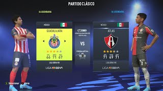 Chivas vs Atlas  PlayIn Apertura 2024 Simulación [upl. by Beesley]