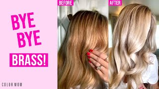 How to Get Rid of Brassy Blonde Hair At Home [upl. by Corinna863]