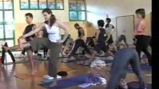 ASHTANGA WORKSHOP with Manju Jois  Bologna Italy 2008 [upl. by Ahsilyt781]