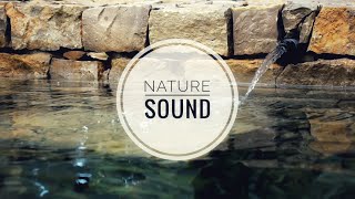 Relaxing water sounds for learning creek fountain brook soft spa music 4 hours [upl. by Cai]