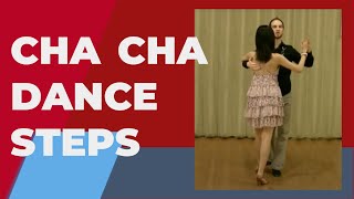 Cha Cha Dance Steps  The basic in place 1 of 3 ChaCha basic steps [upl. by Lilyan]