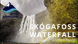 Skógafoss Waterfall  Skógar South Iceland [upl. by Doane]