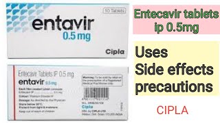 Entavir 05mgentecavir tablet ip 05mghepatitis b virus treatment in hindi [upl. by Nonnel872]