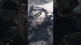 Powerful hydraulic excavator mining [upl. by Yrred]