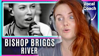 When She Whispers I Get Shivers  Vocal Coach Reacts to Bishop Briggs  River’ [upl. by Todhunter]