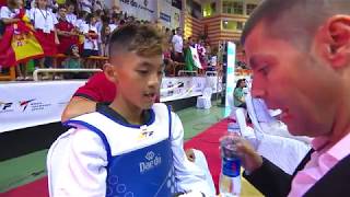 MALE 33kg 3rd WORLD TAEKWONDO CADET CHAMPIONSHIPS FINAL [upl. by Constantia]