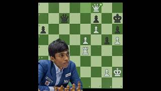 Praggnandhaas Brilliancy ✨ shorts chess brilliantmove [upl. by Wulf]