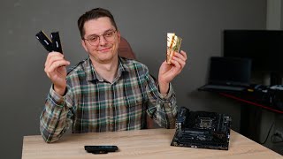 DDR5 против DDR4 с процессором Core i9 12900k [upl. by Ynehteb]