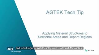 Tech Tip  Applying Material Structures to Sectional Areas and Report Regions [upl. by Dimah]